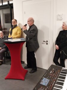 Vernissage Karin Hupe; Foto Hoppe
