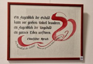 Gerahnmte Kalligrafie
