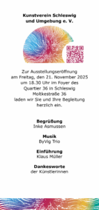 Flyer Künstlerinnen Natur & Kultur