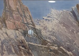 Ein Gemälde von Claus Vahle.