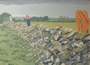 Ein Gemälde von Claus Vahle.